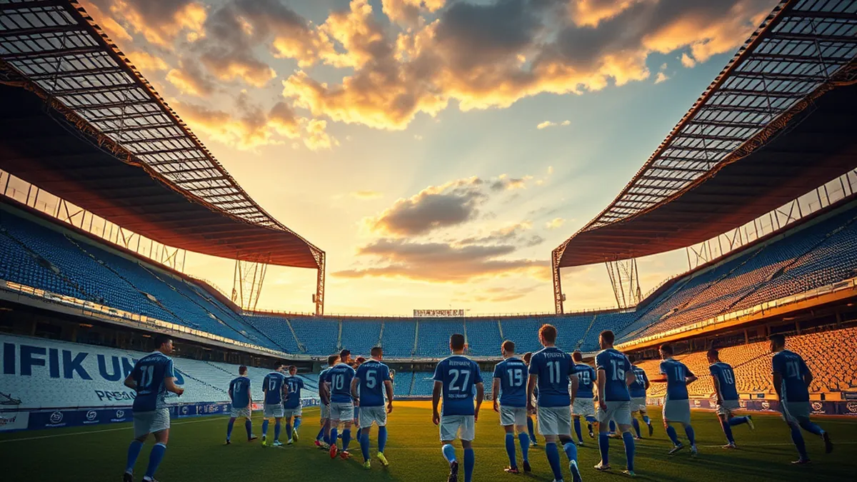 IFK Göteborg spelare njuter av semestern